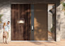 design modern living room, kitchen, and bedroom realistic in 3d
